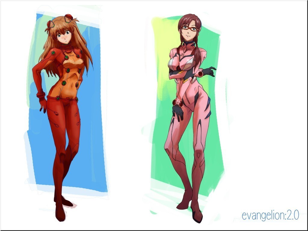 Evangelion character designs