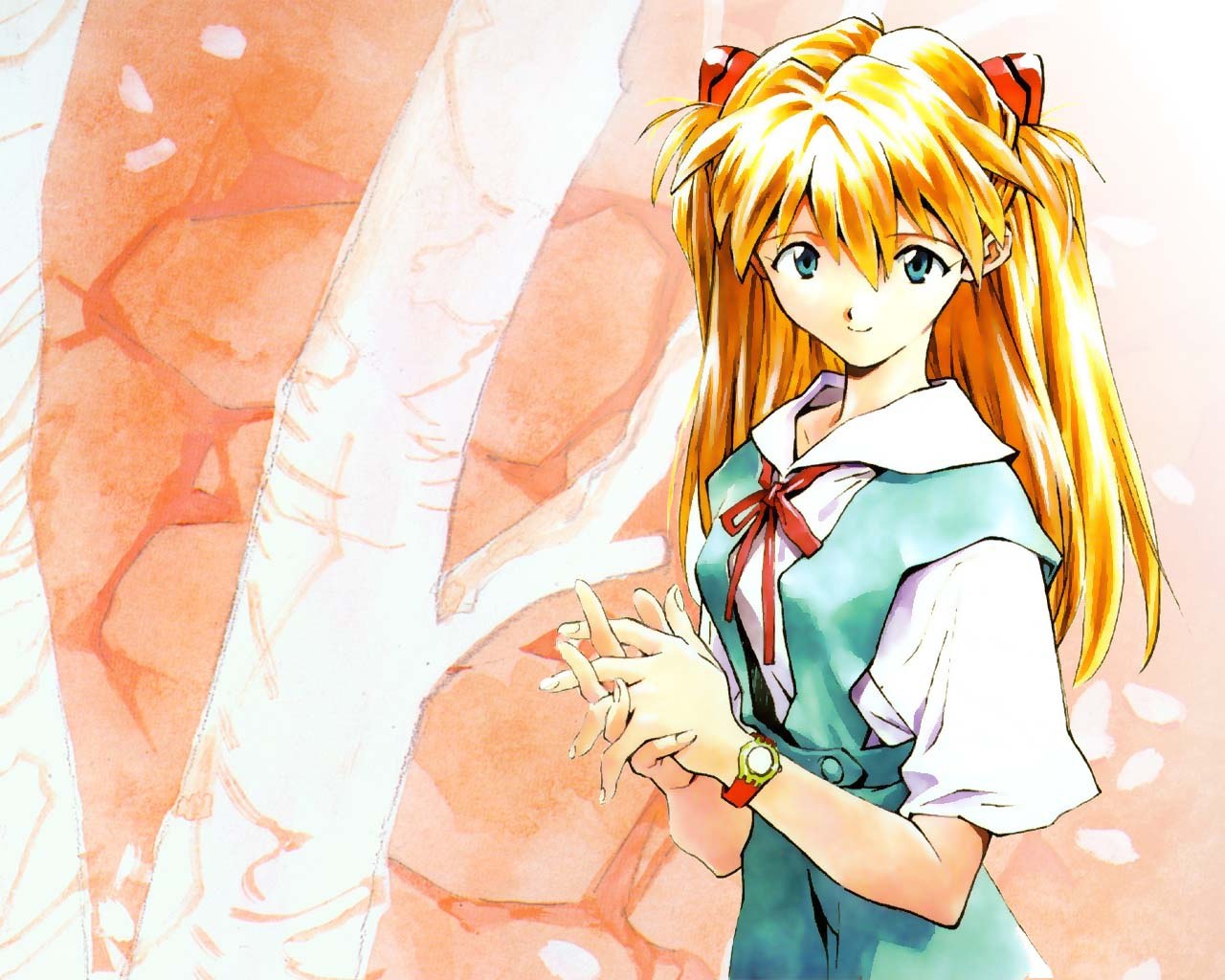Evangelion character illustration