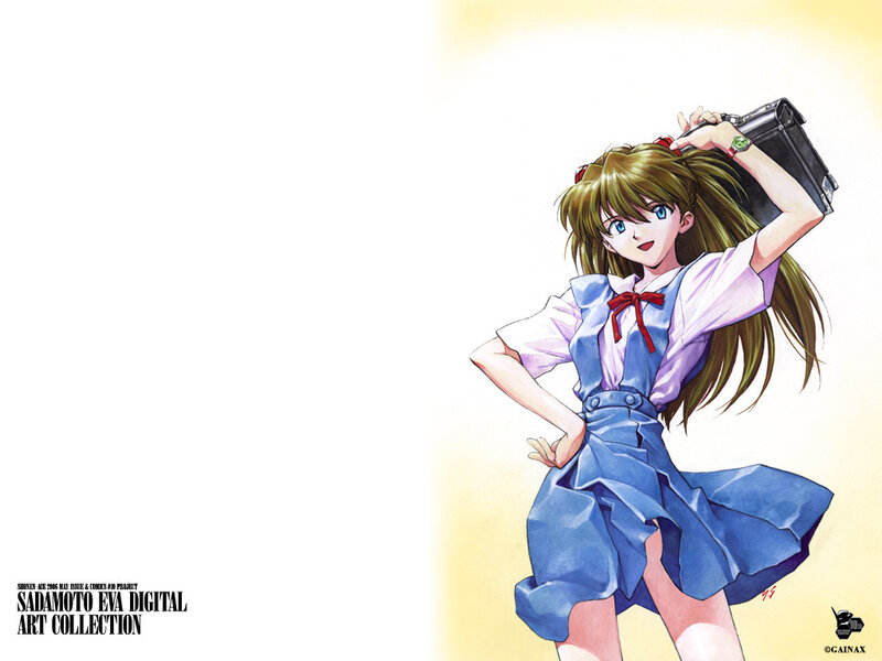 Evangelion character illustration