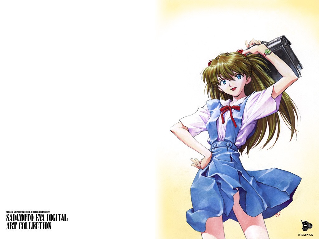 Evangelion character illustration