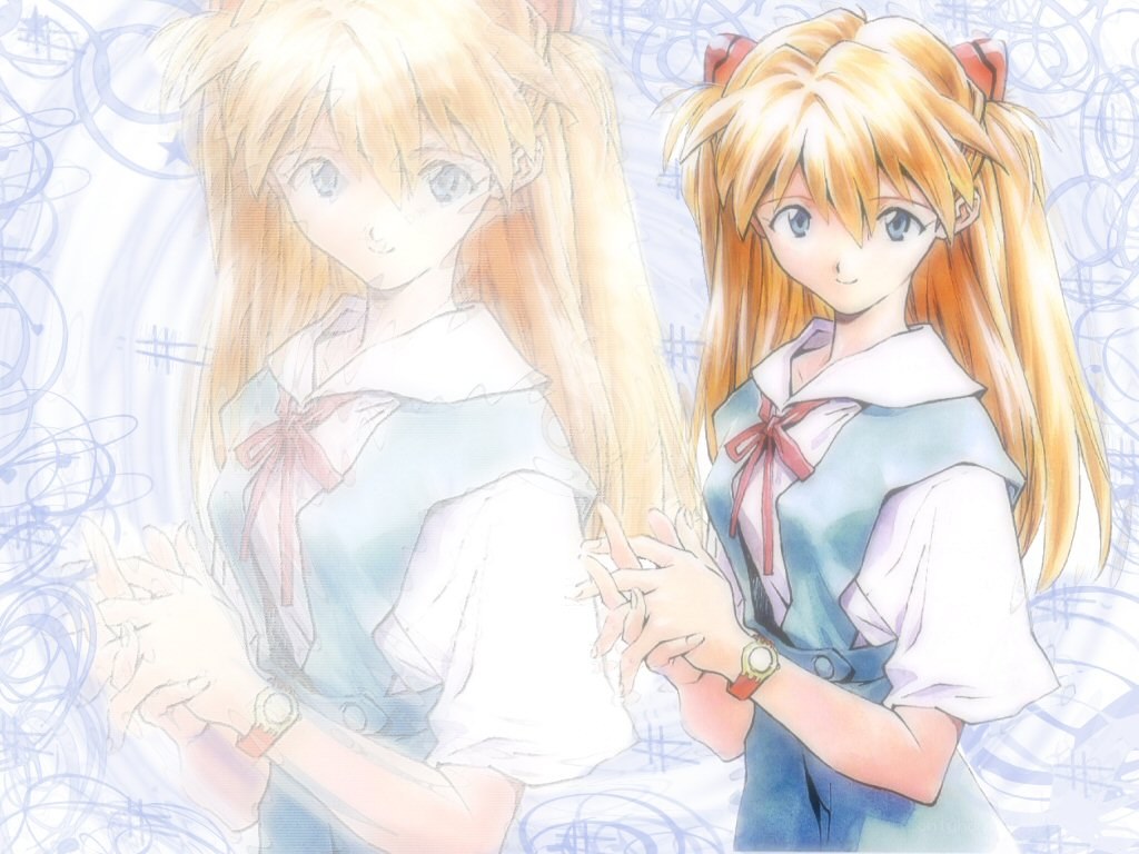 Evangelion character illustration