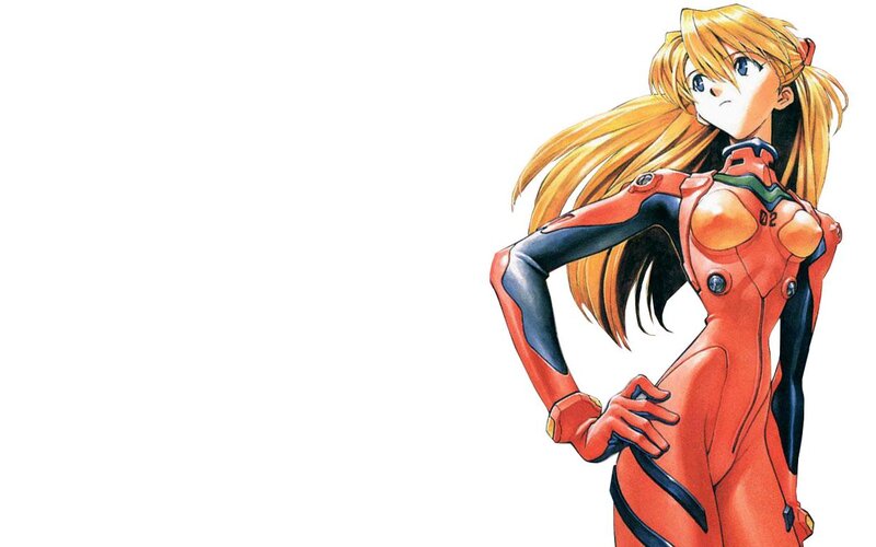 evangelion character in plugsuit