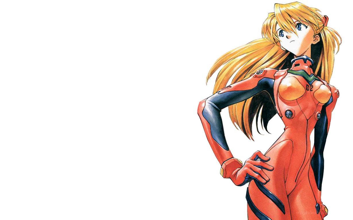 evangelion character in plugsuit