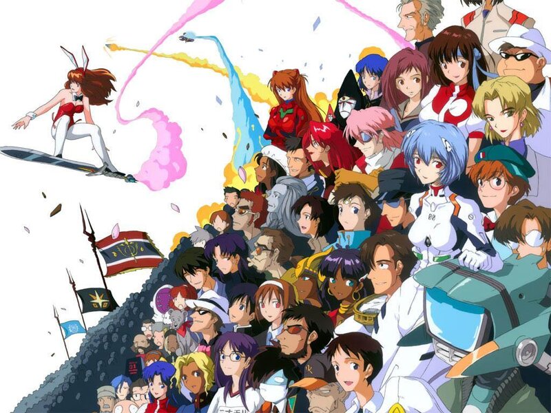 Evangelion character lineup
