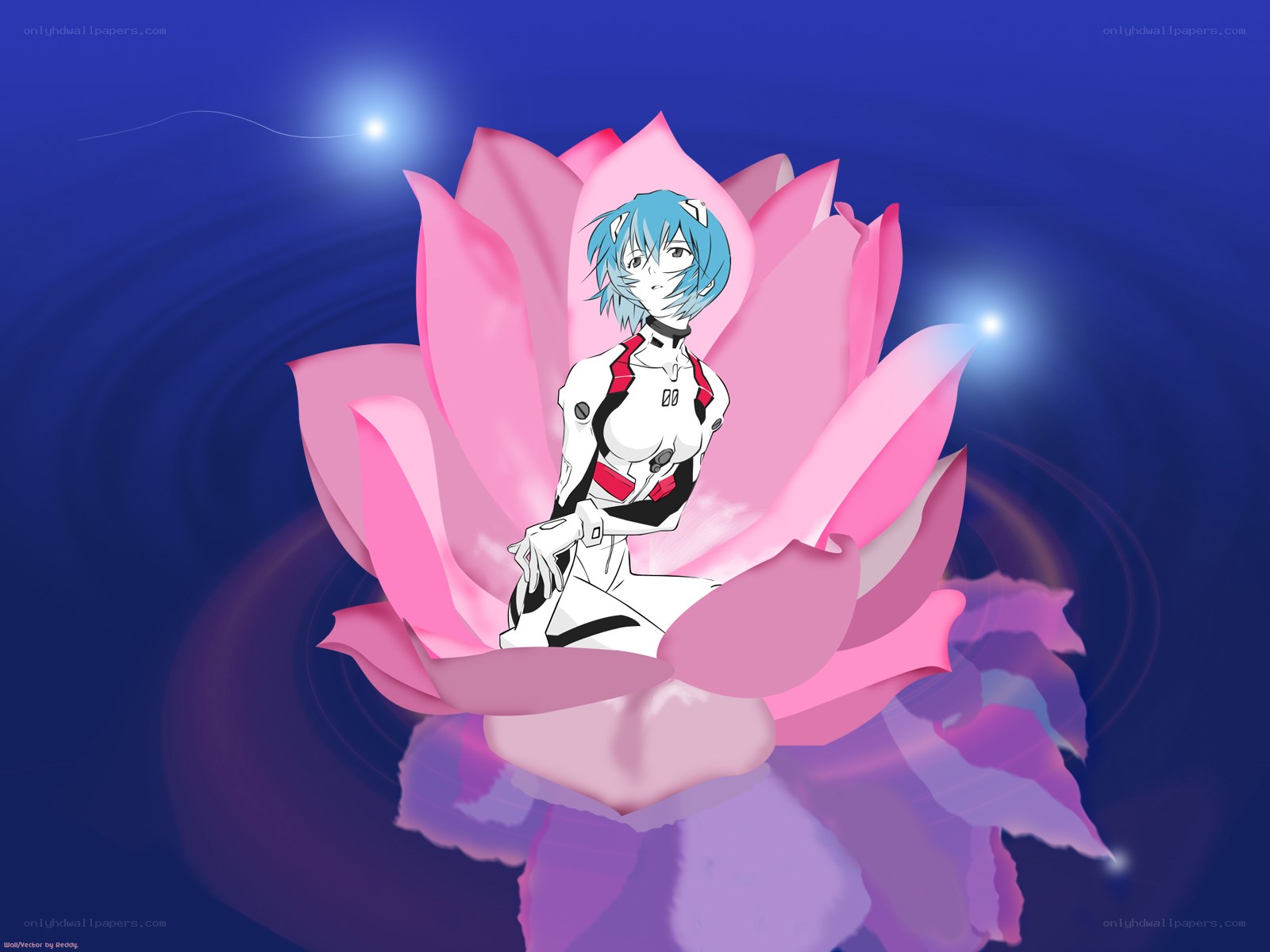 evangelion character on lotus