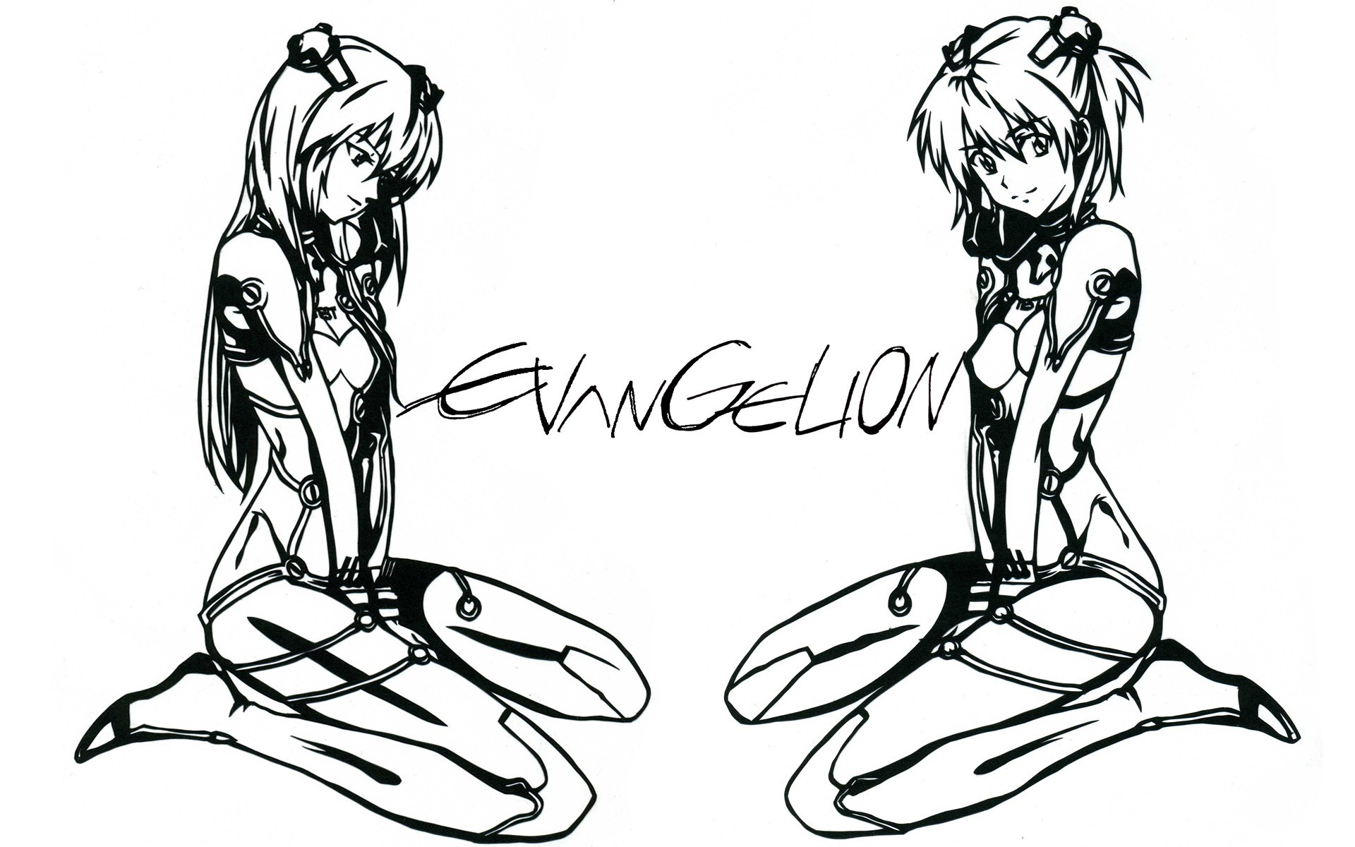 Evangelion character sketch