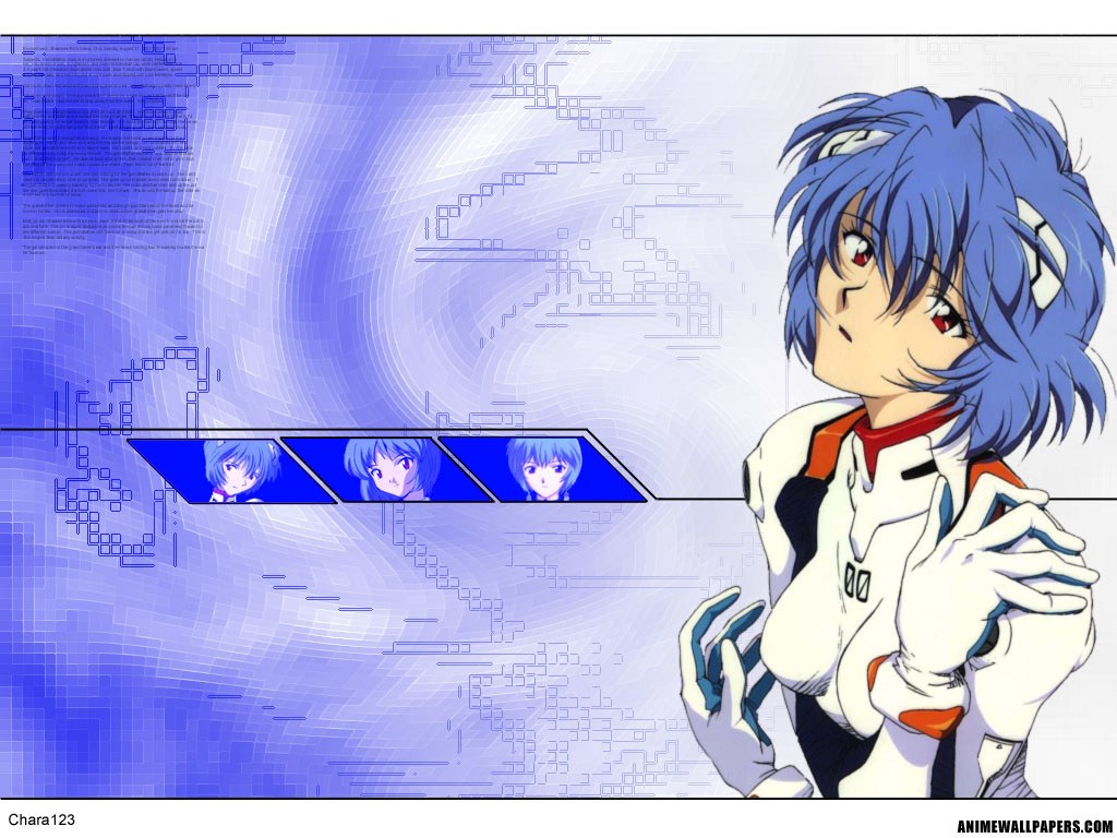 Evangelion character wallpaper