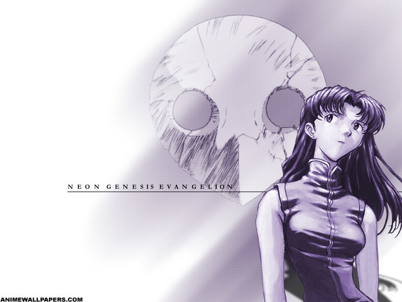 Evangelion character with skull