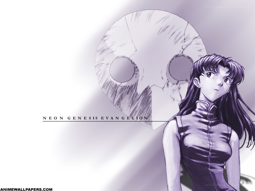 Evangelion character with skull