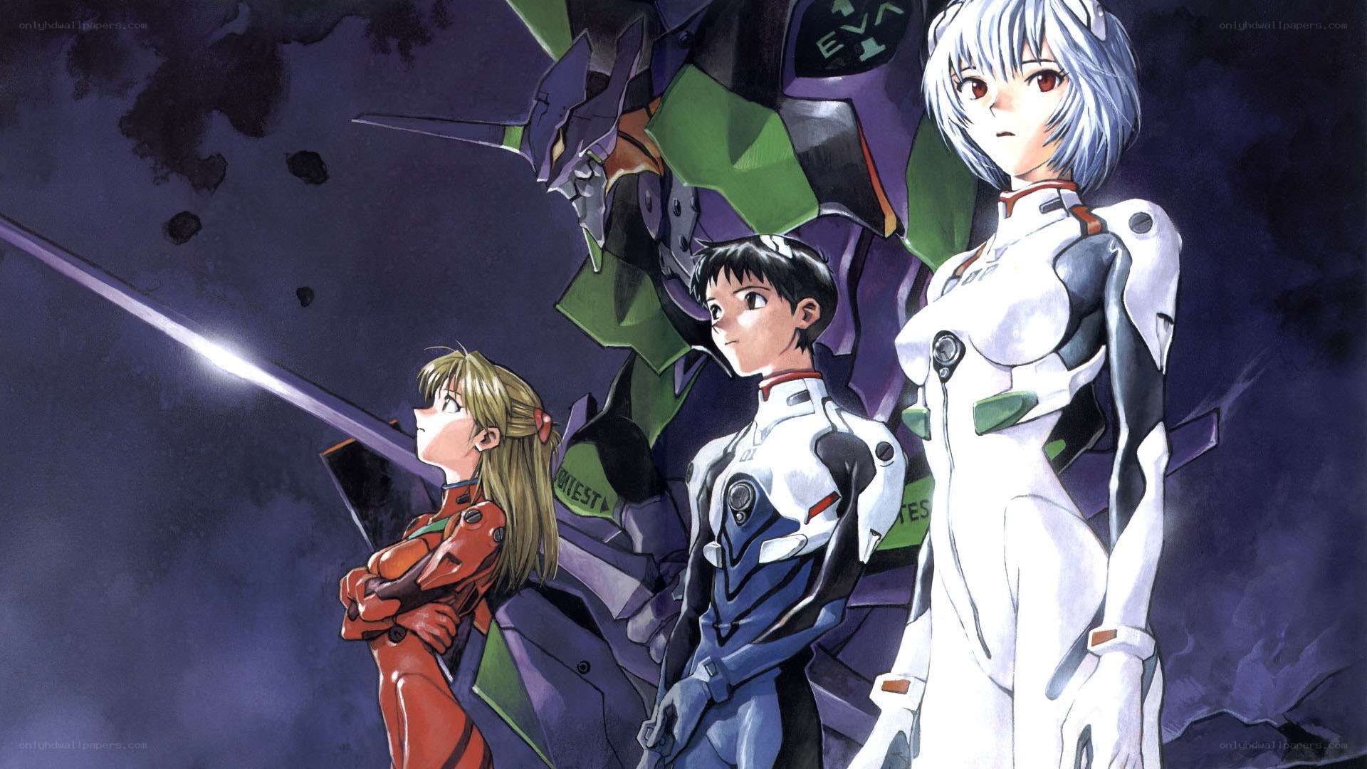 Evangelion characters and mecha