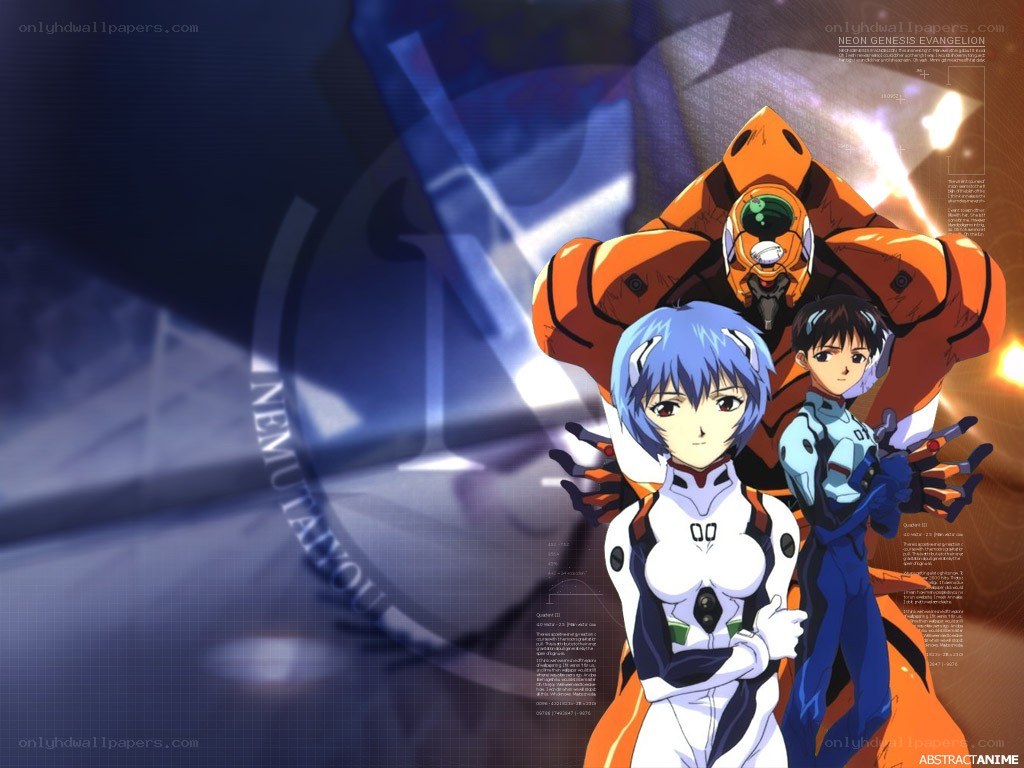 Evangelion characters and mecha