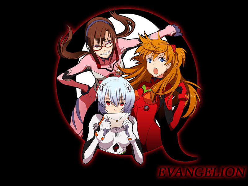 Evangelion characters artwork