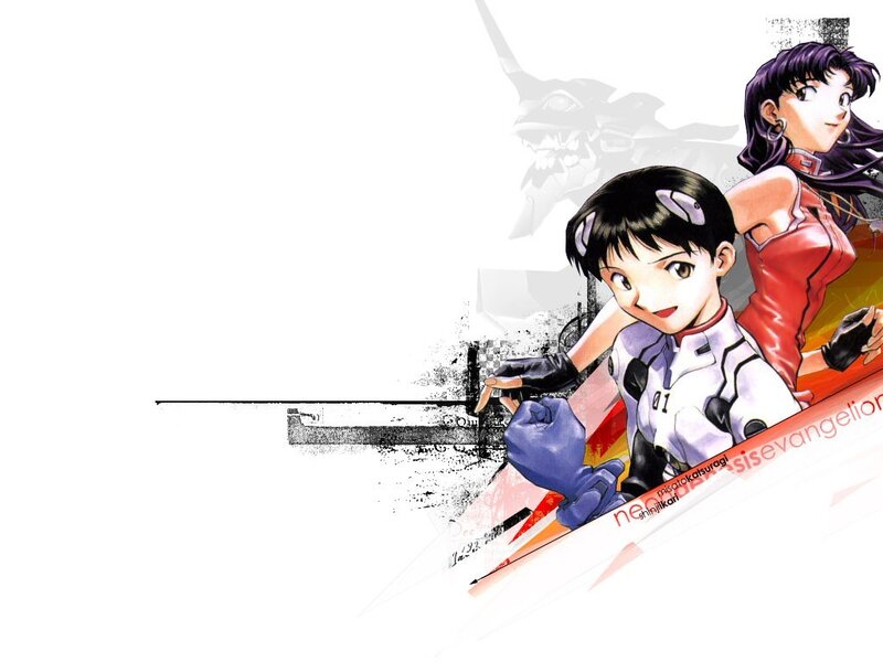 Evangelion characters artwork