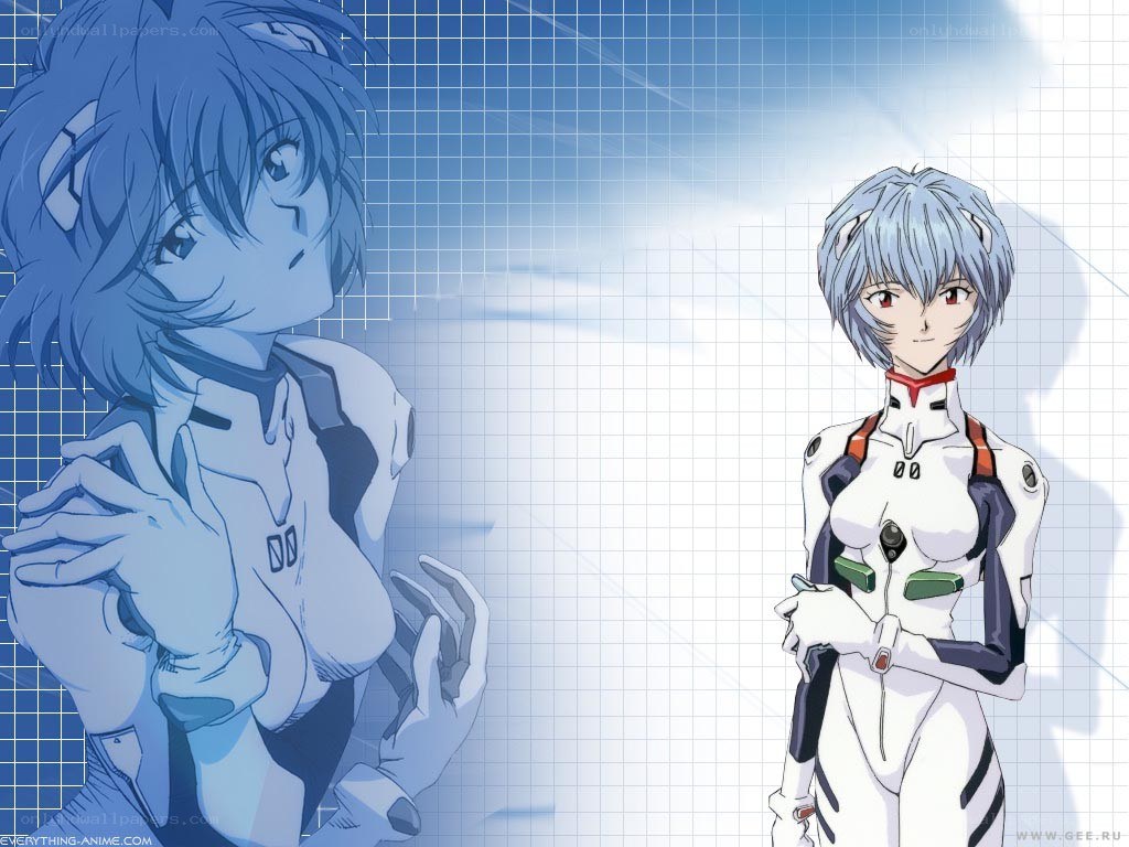 Evangelion characters in plugsuits
