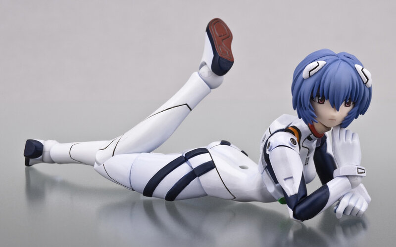 Evangelion figure in plugsuit