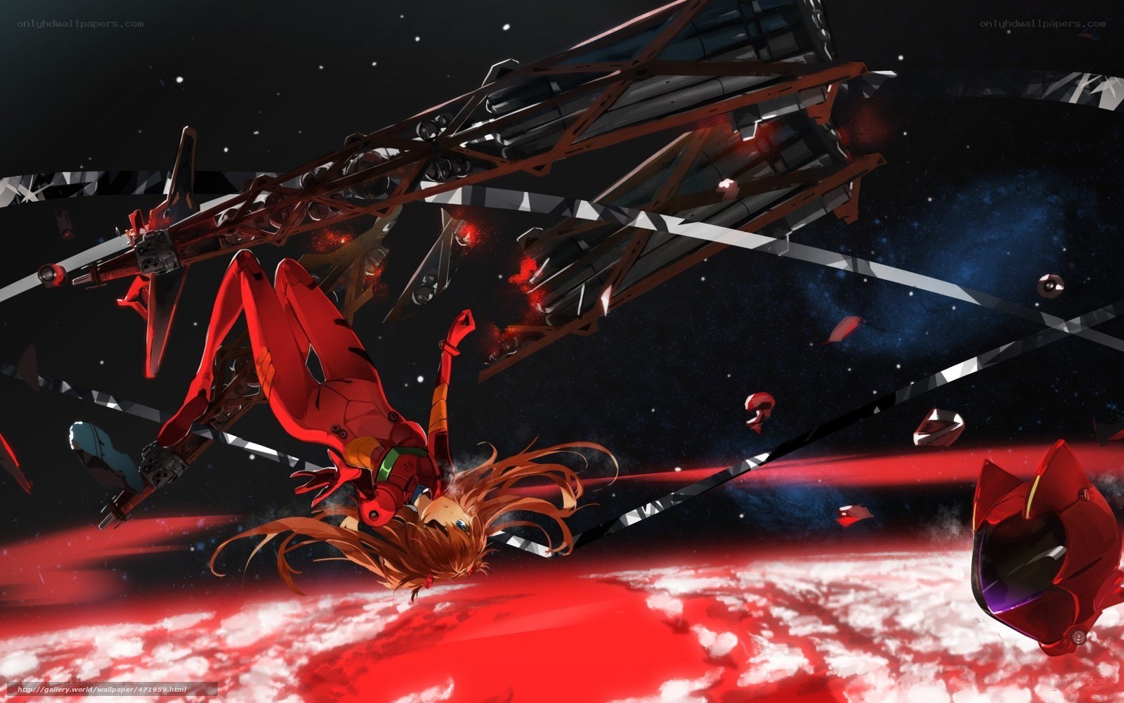 Evangelion in space debris