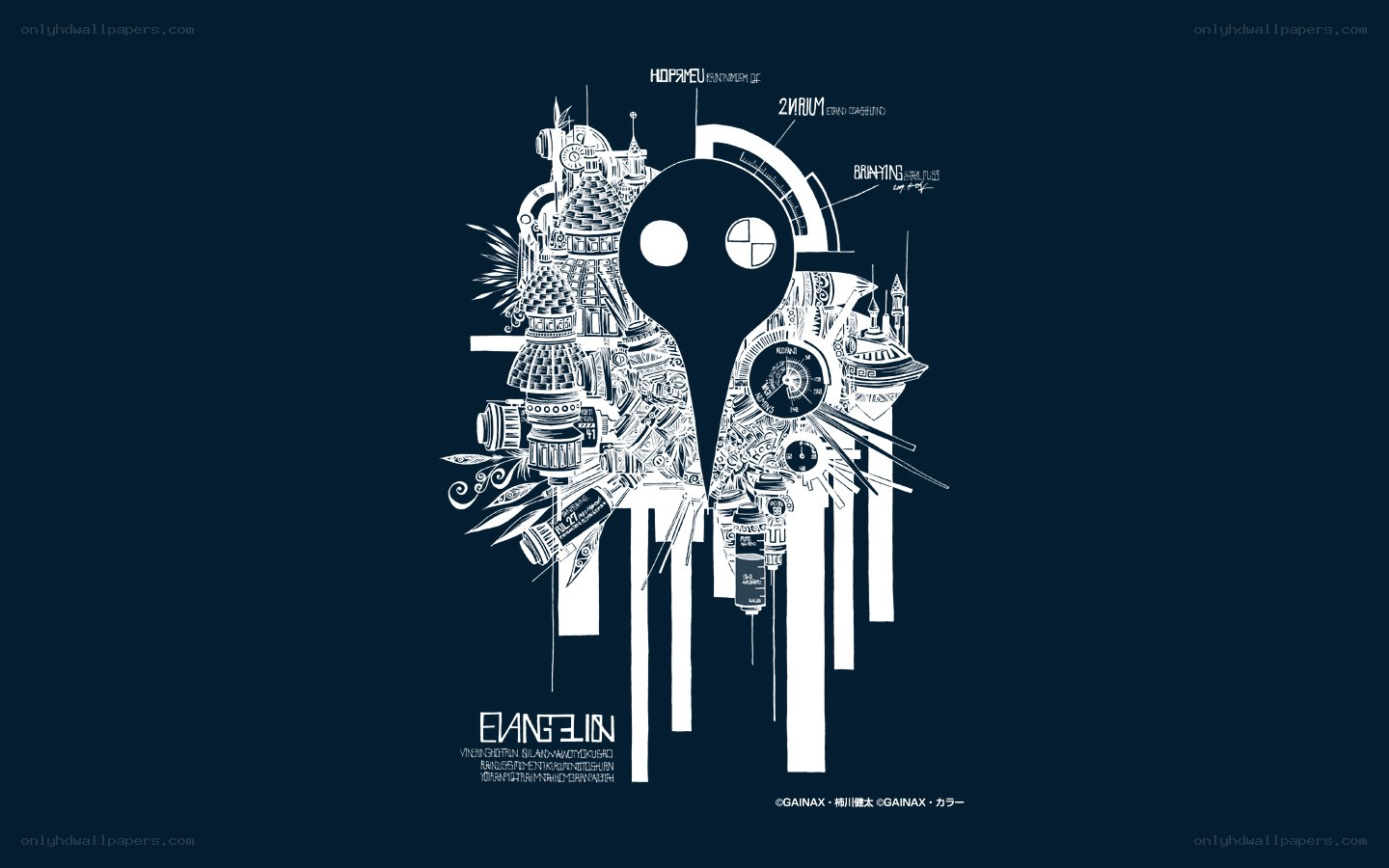 Evangelion logo artwork