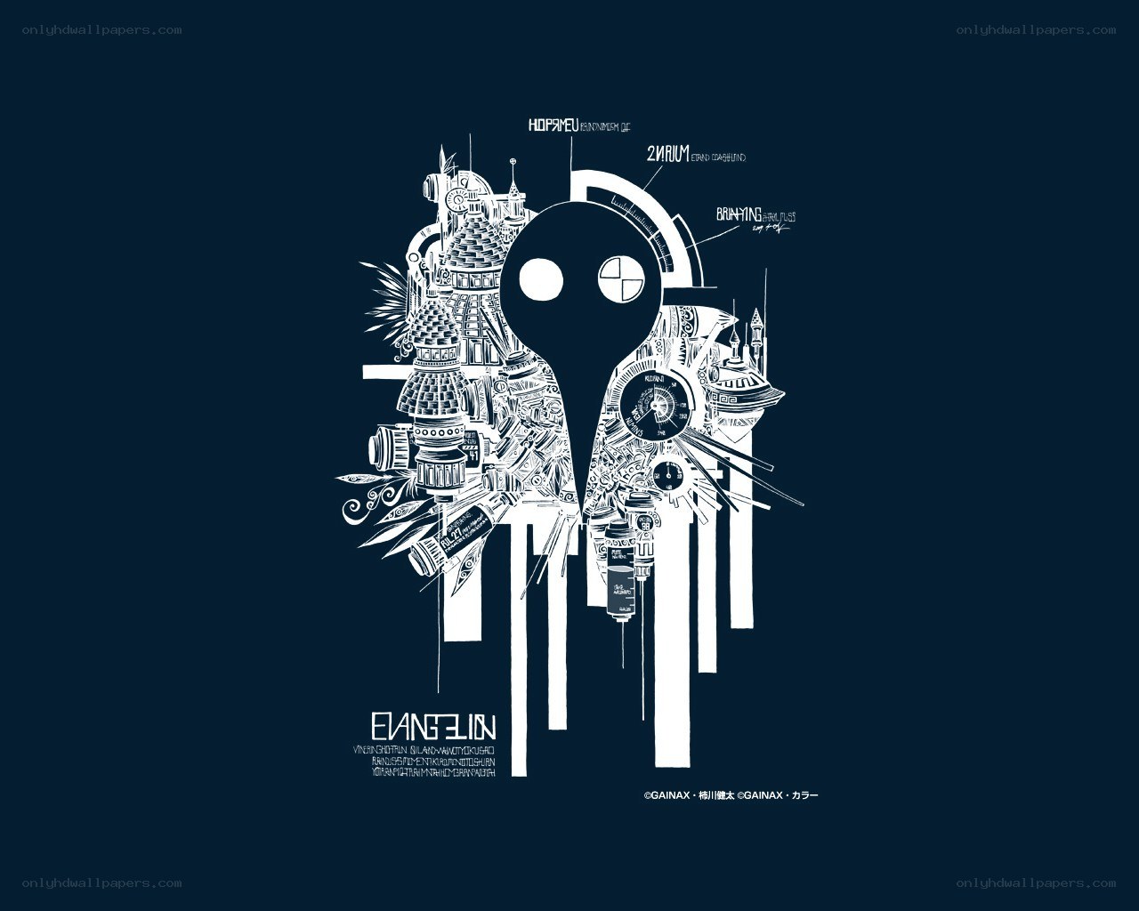 Evangelion logo artwork