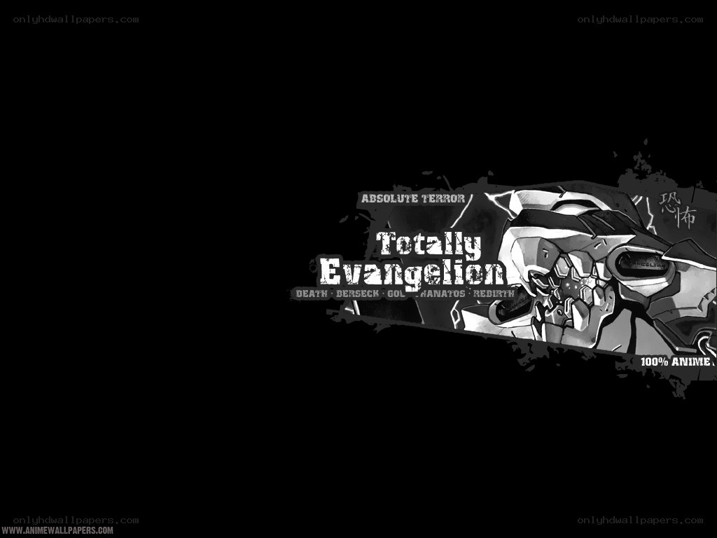 Evangelion logo wallpaper