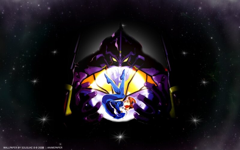 Evangelion mecha and characters