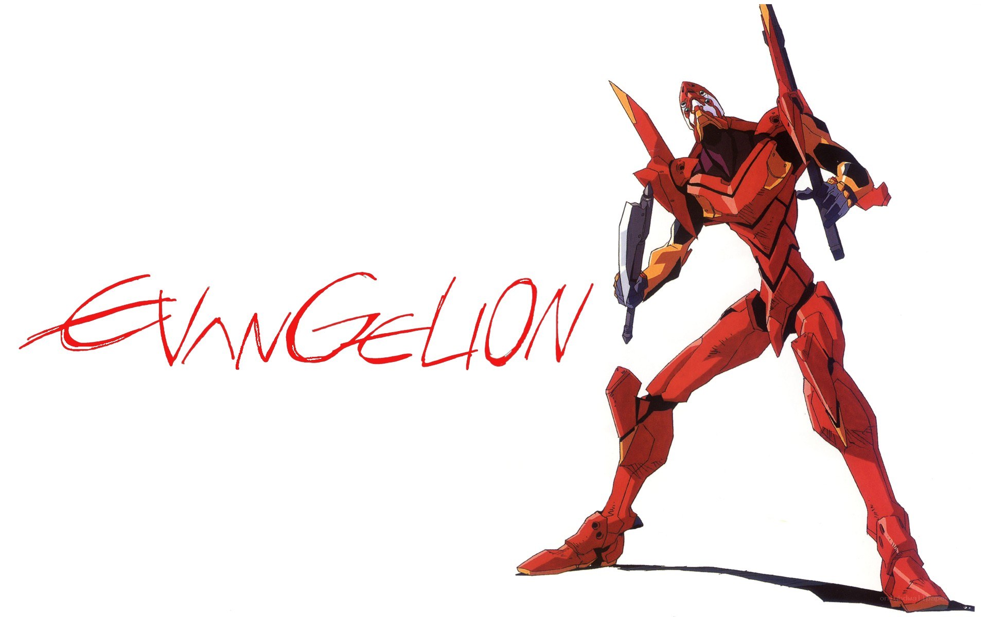Evangelion mecha artwork