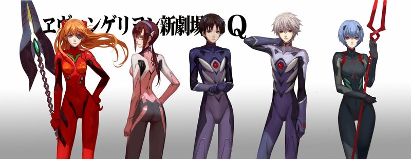 Evangelion New Theatrical Edition Q characters