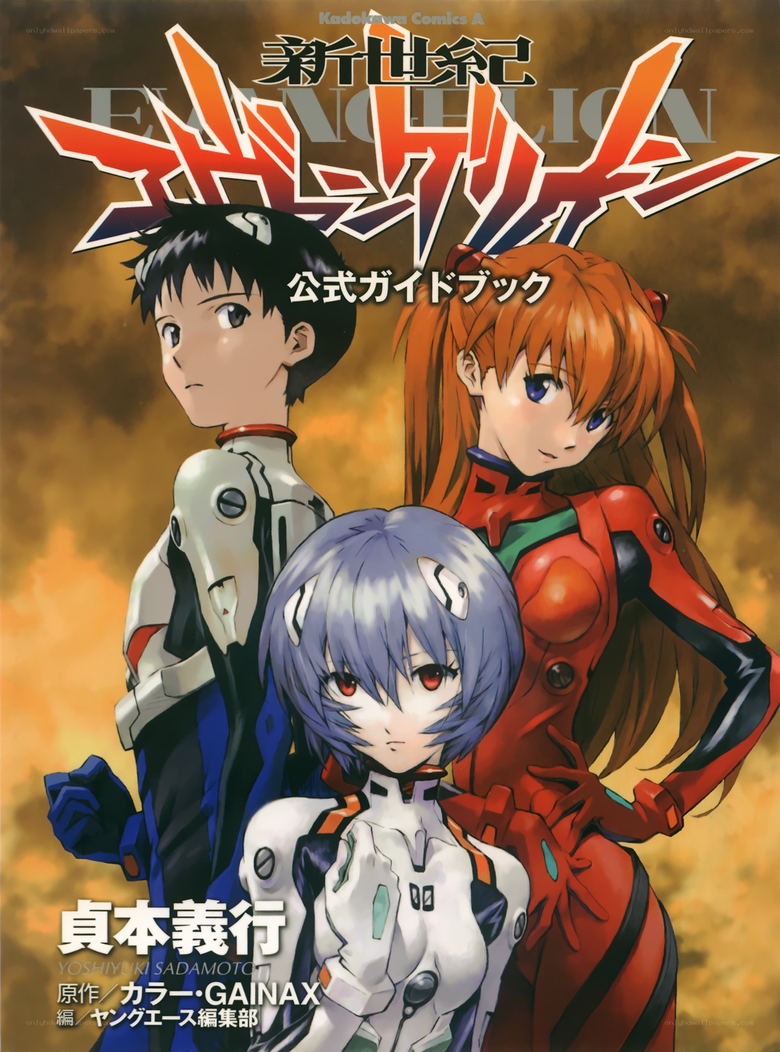 Evangelion official guidebook cover
