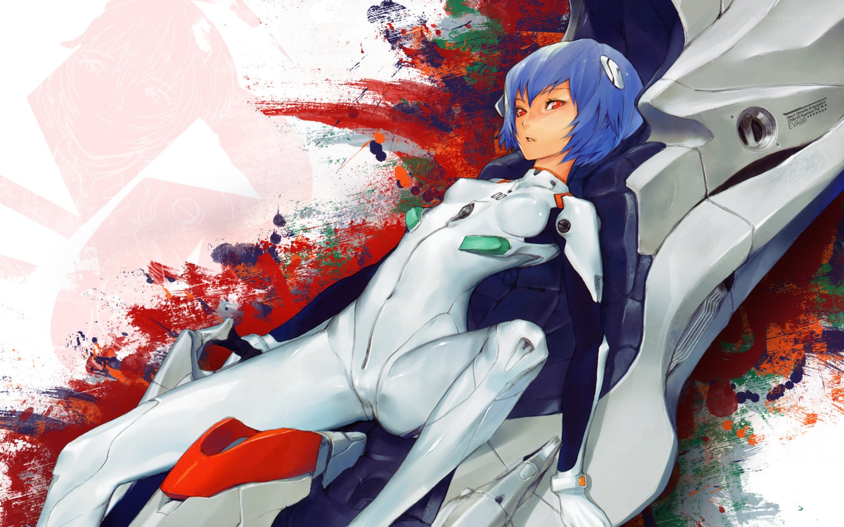 Evangelion pilot artwork