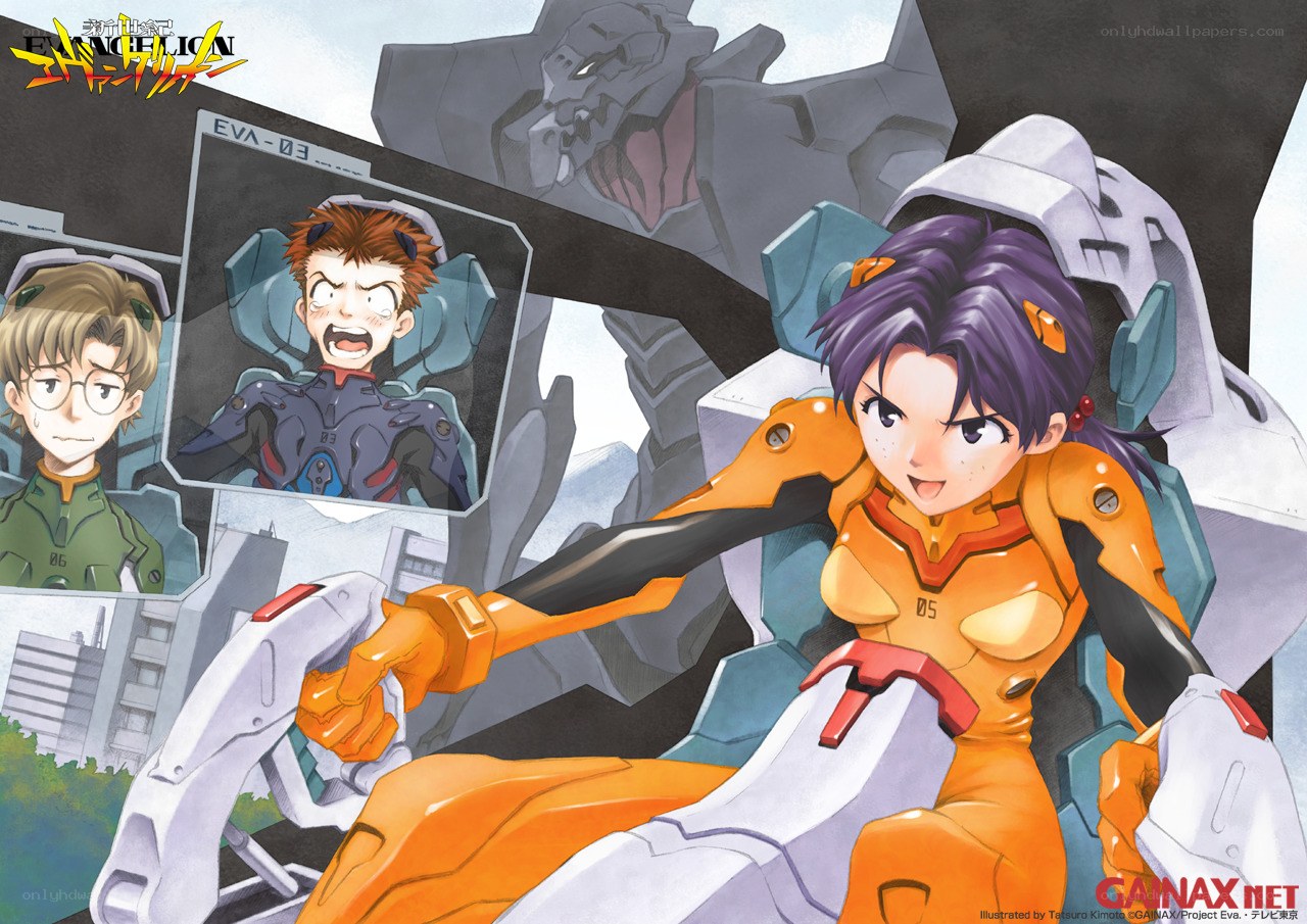 Evangelion pilot in cockpit