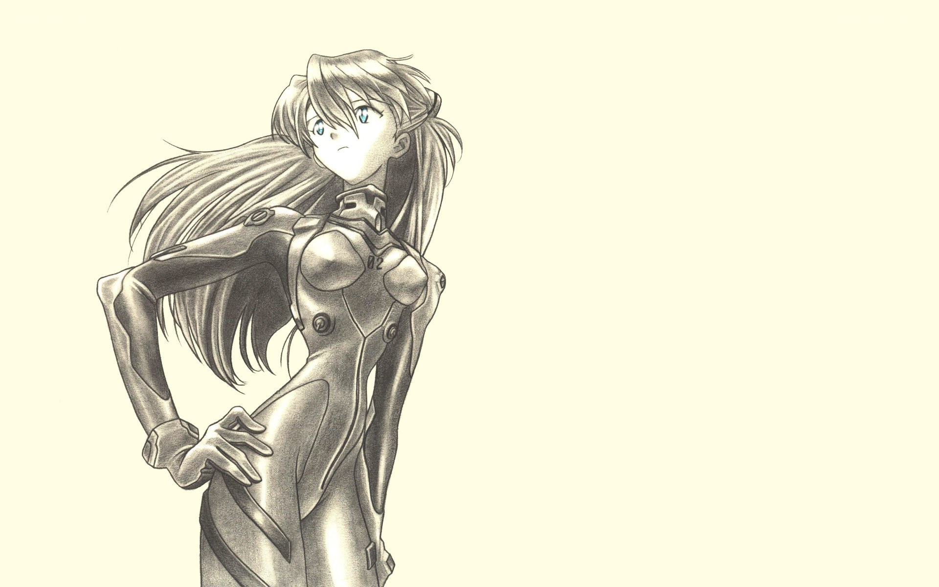 evangelion pilot sketch