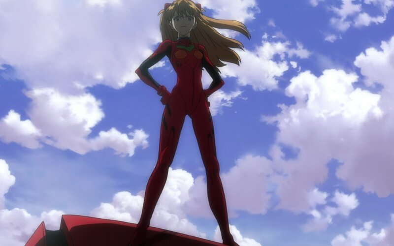 evangelion pilot standing