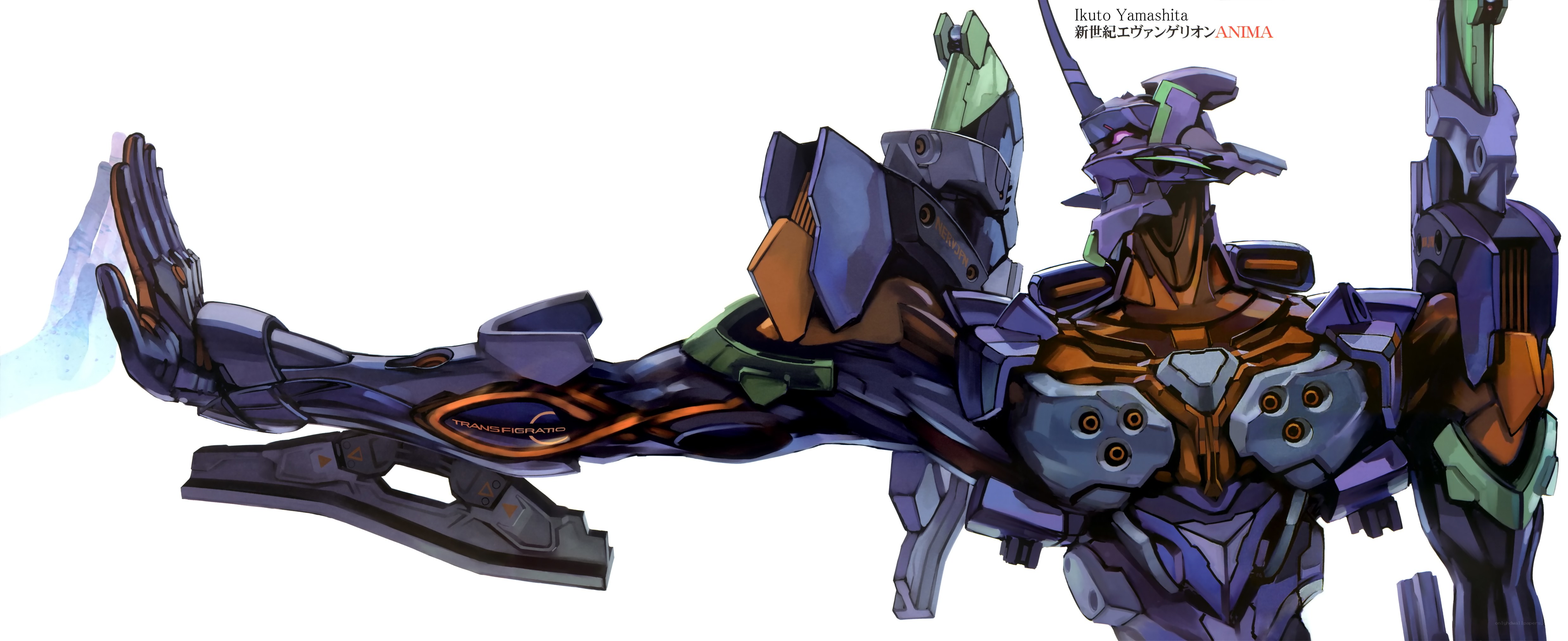 Evangelion Unit-01 in action