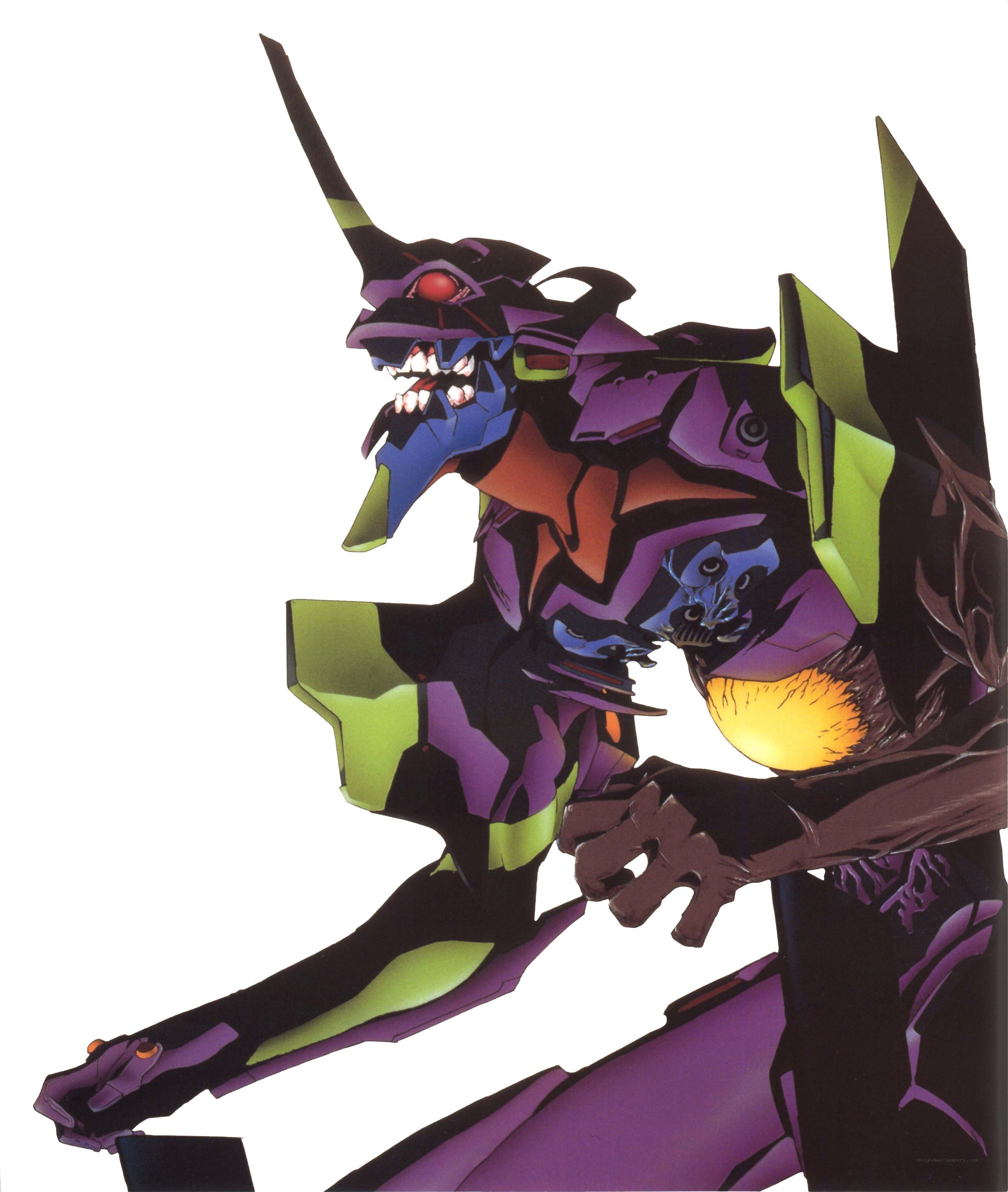 Evangelion Unit-01 in combat