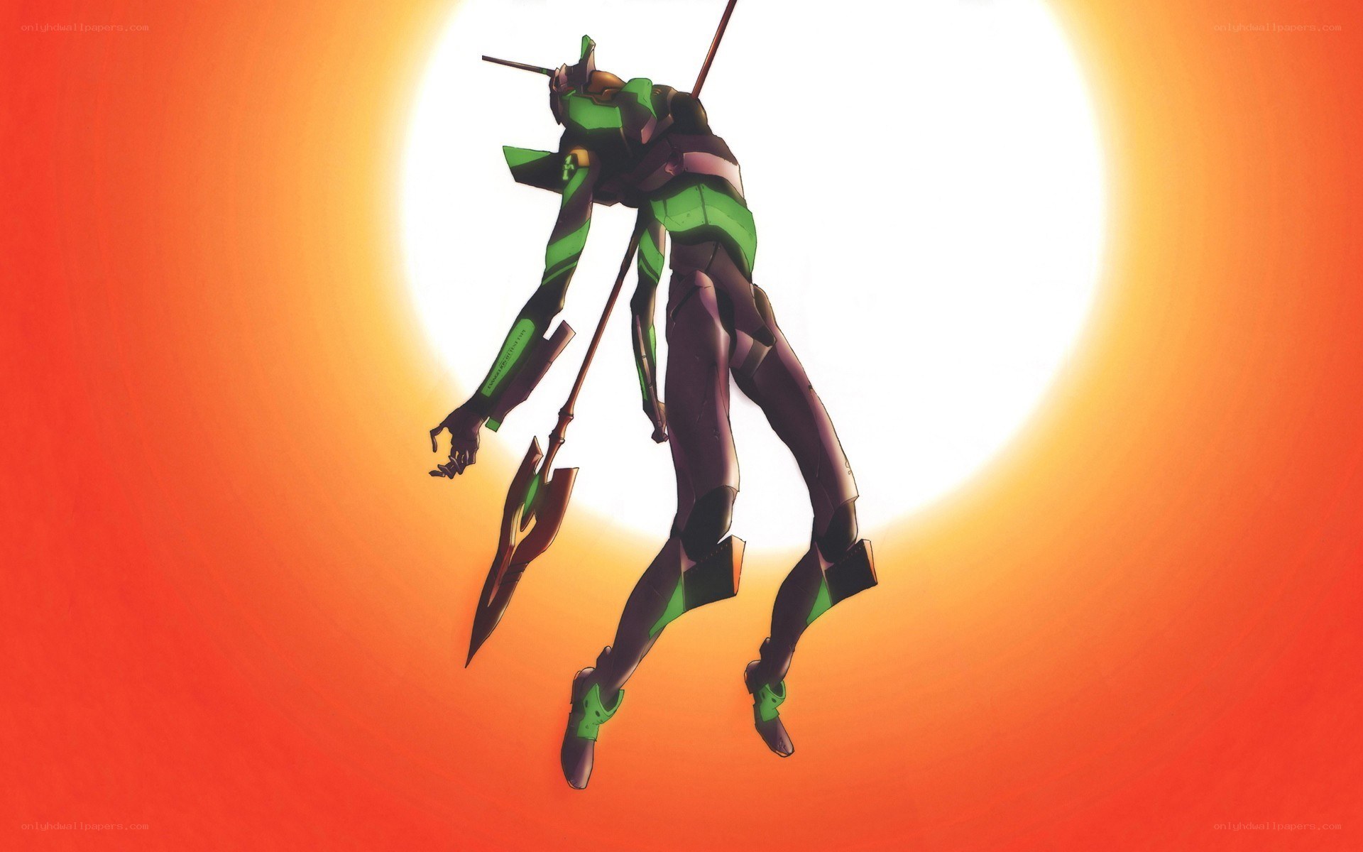 Evangelion Unit-01 in sunlight