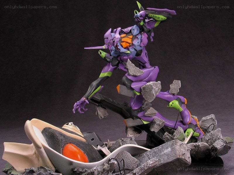 Evangelion Unit-02 action figure
