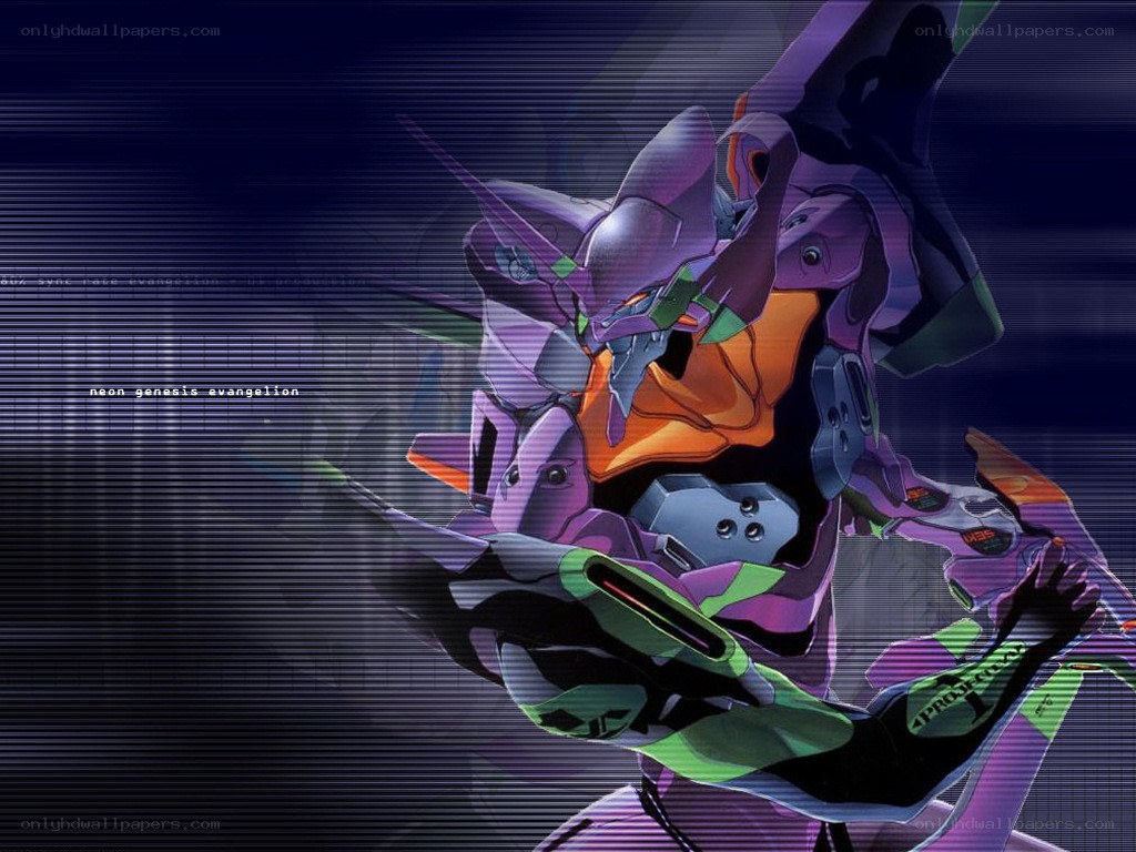 Evangelion Unit-02 in action