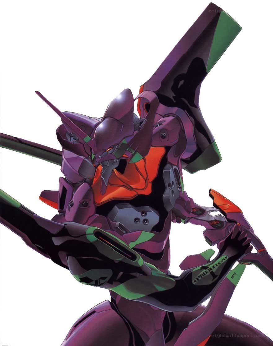 Evangelion Unit-02 in combat