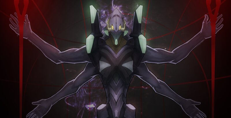 Evangelion Unit-13 in combat stance
