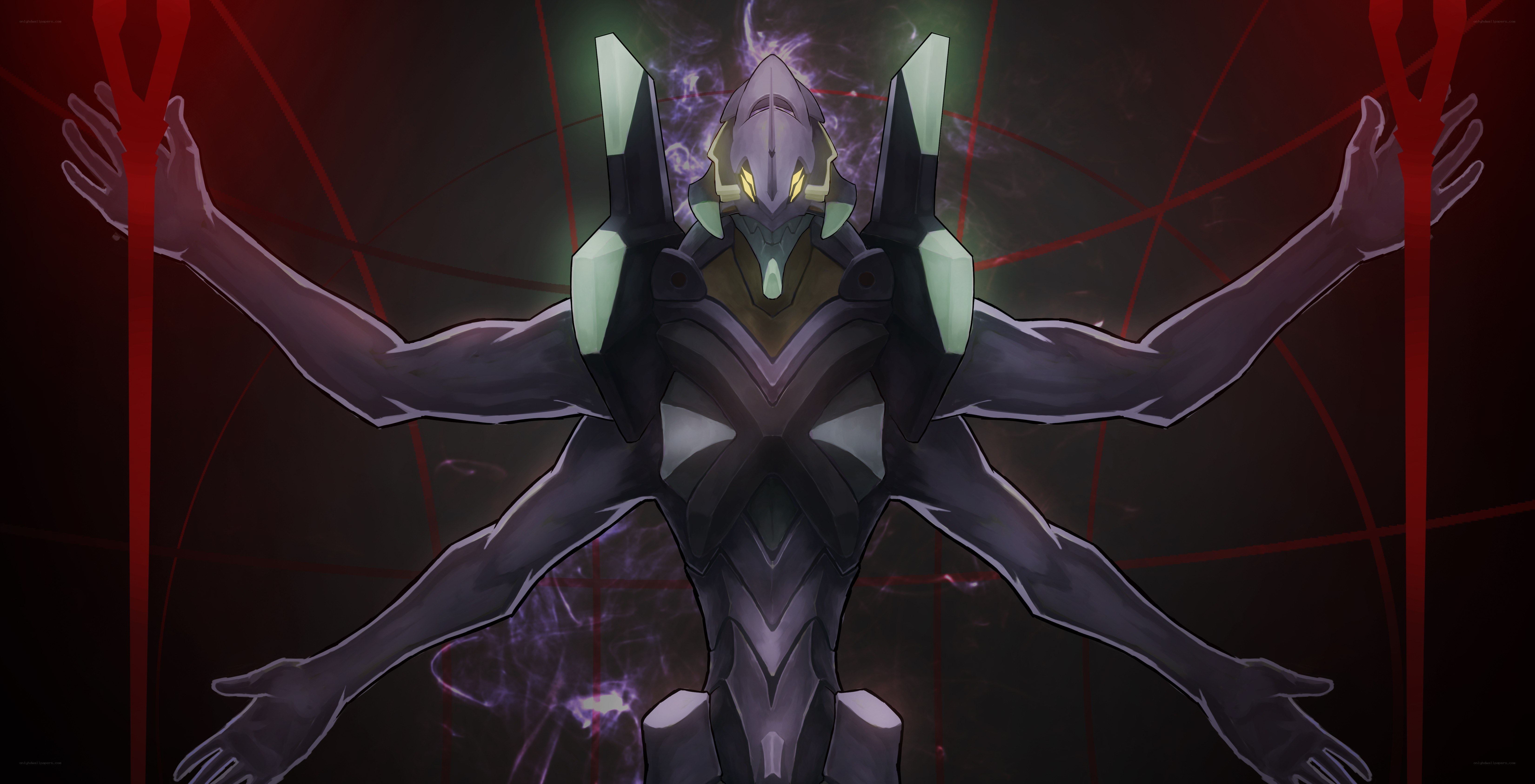 Evangelion Unit-13 in combat stance