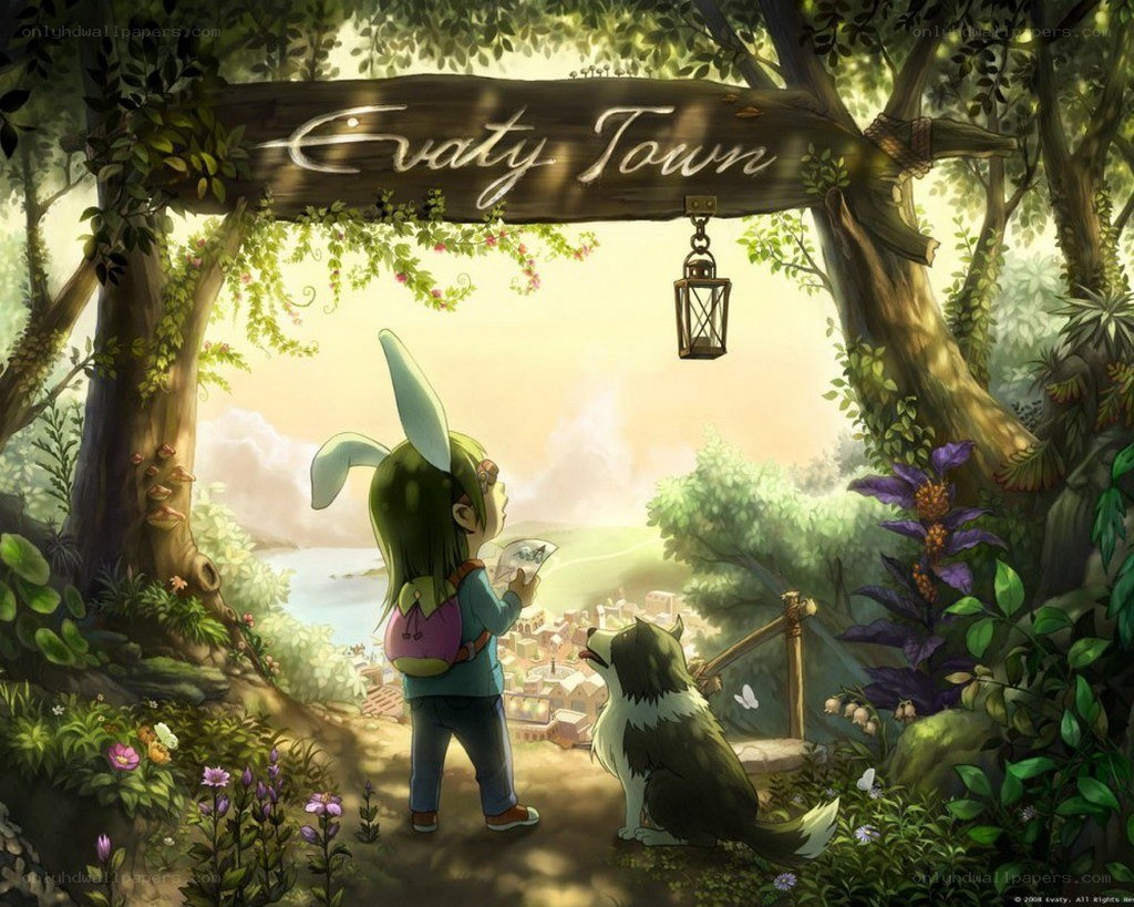 Evaty Town entrance