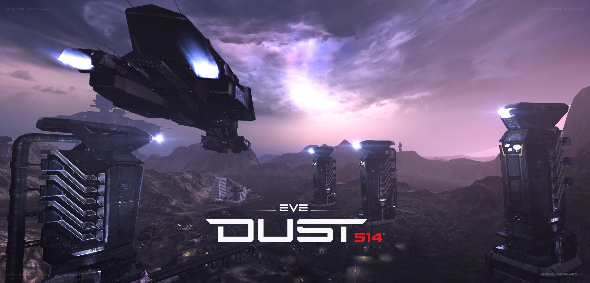 EVE DUST 514 game scene