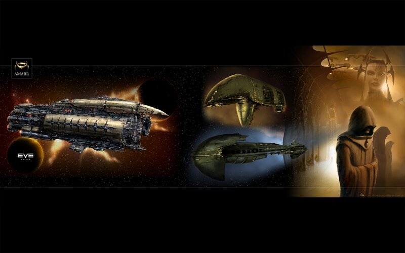 EVE Online Amarr concept art