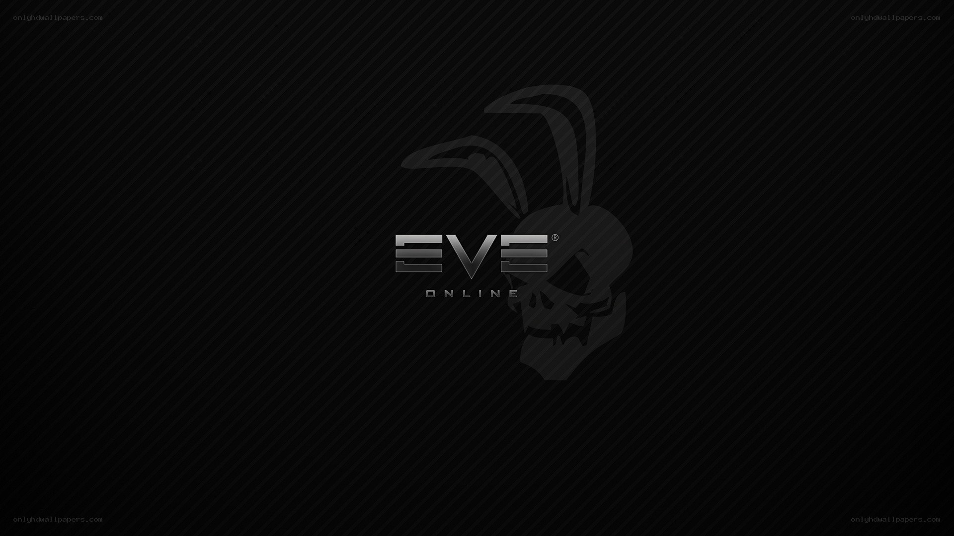 EVE Online logo on dark background