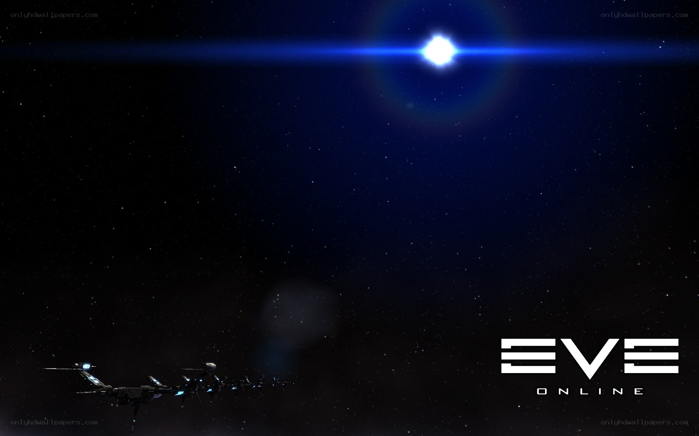 EVE Online space scene