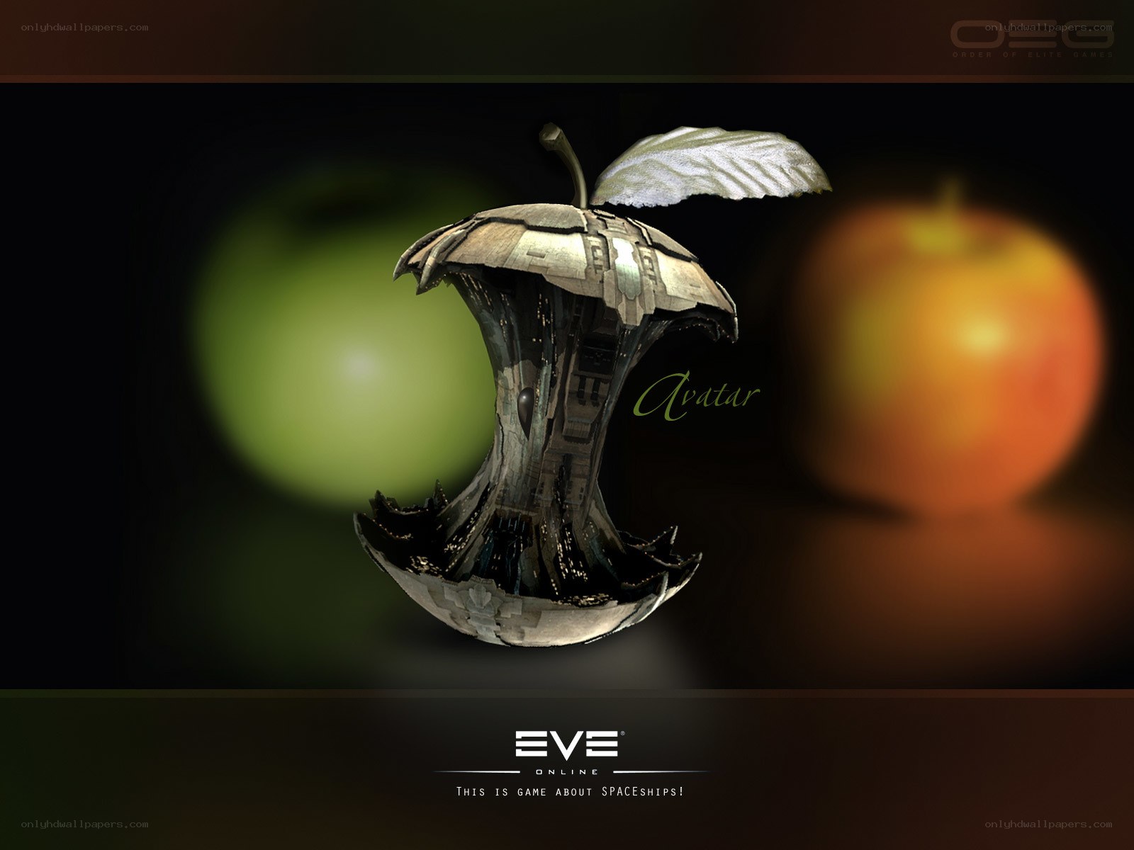 EVE Online spaceship apple