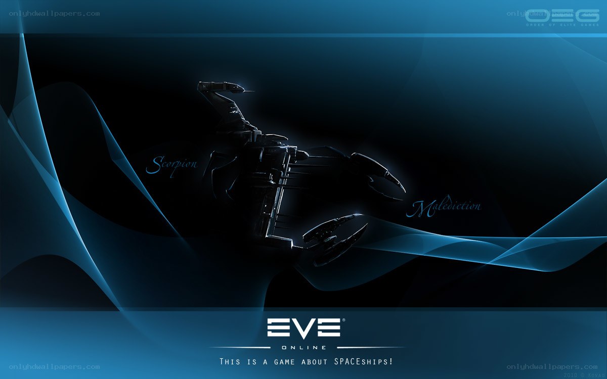 EVE Online spaceship artwork