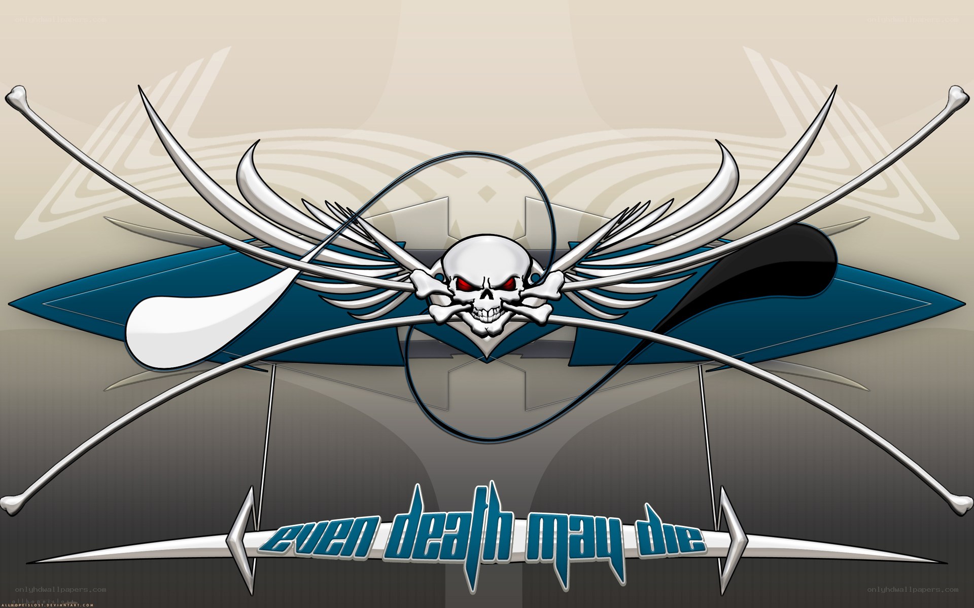 Even Death May Die logo