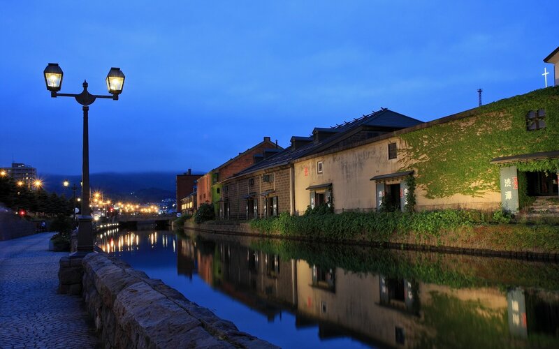Evening at Otaru Canal
