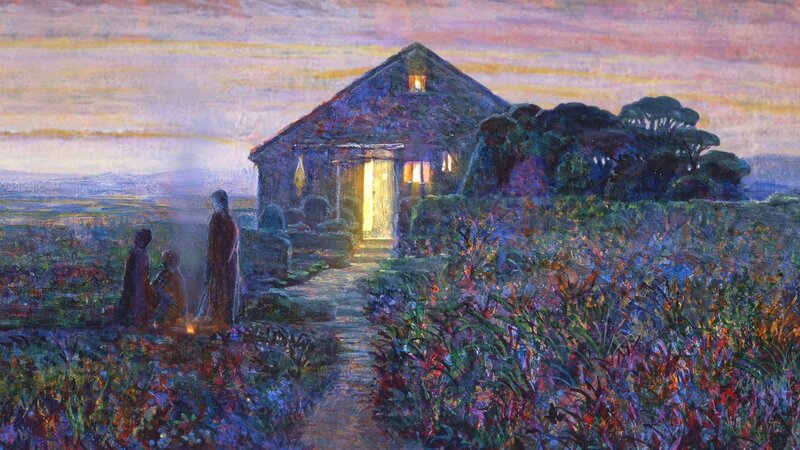 Evening at the cottage