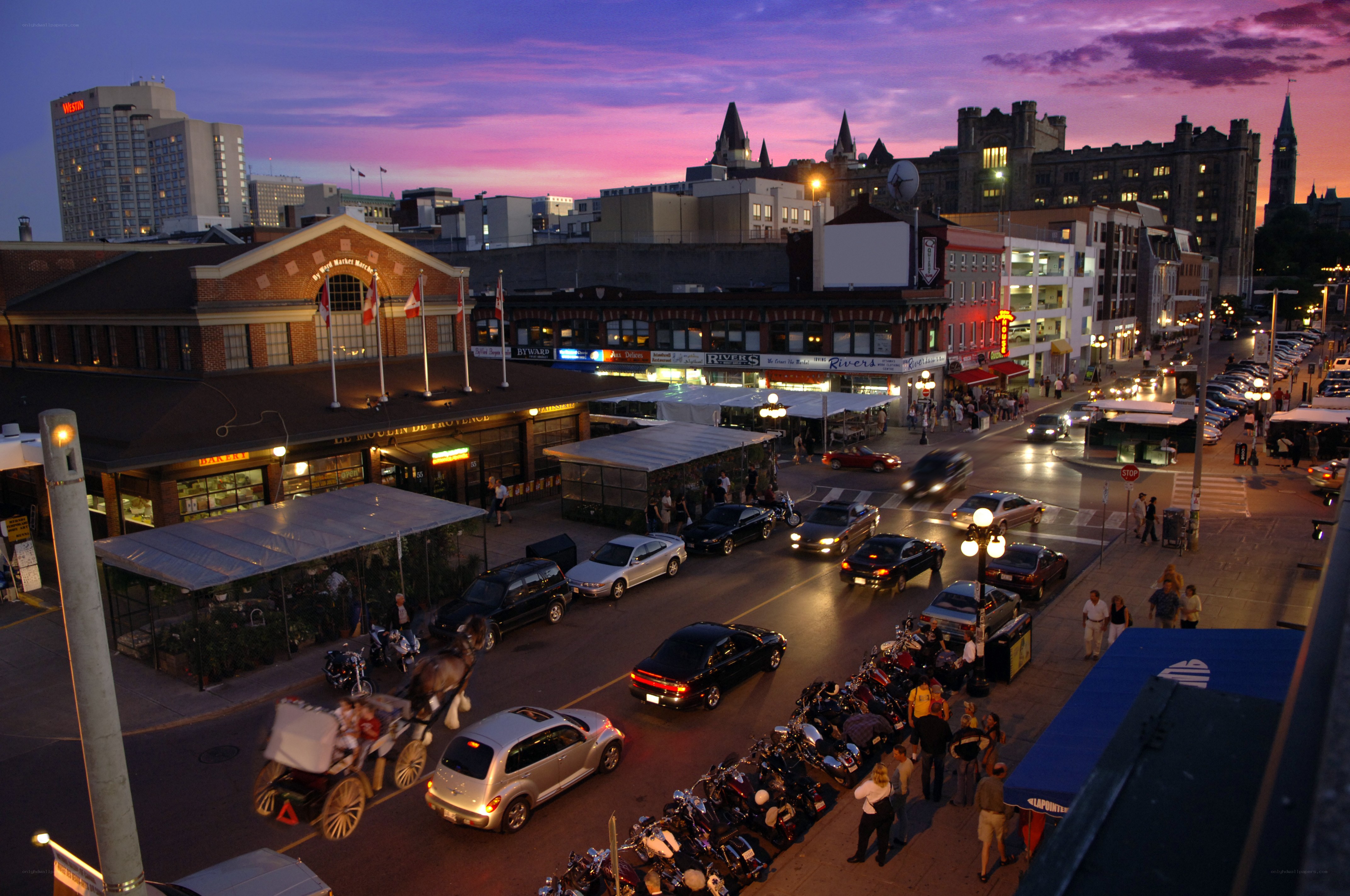 Evening at the Market Square